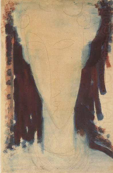 Amedeo Modigliani Tete de femme (mk38) china oil painting image